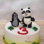tort krecik i panda