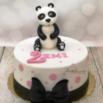 tort z misiem panda