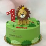 tort z lwem na roczek