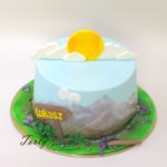 tort dla miłośnika gór