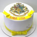 tort z herbem Hogwartu