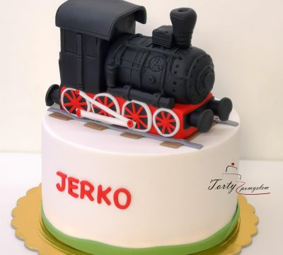 tort z lokomotywą