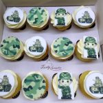 muffinki żołnierskie dla chłopca