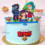 tort z postaciami Brawl stars