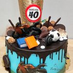 tort urodzinowy męski na 40 lat