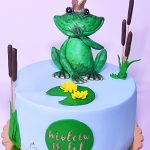 tort z żabką na urodziny dla dziewczyny