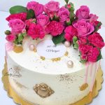 tort z żywymi kwiatami na 60 te urodziny